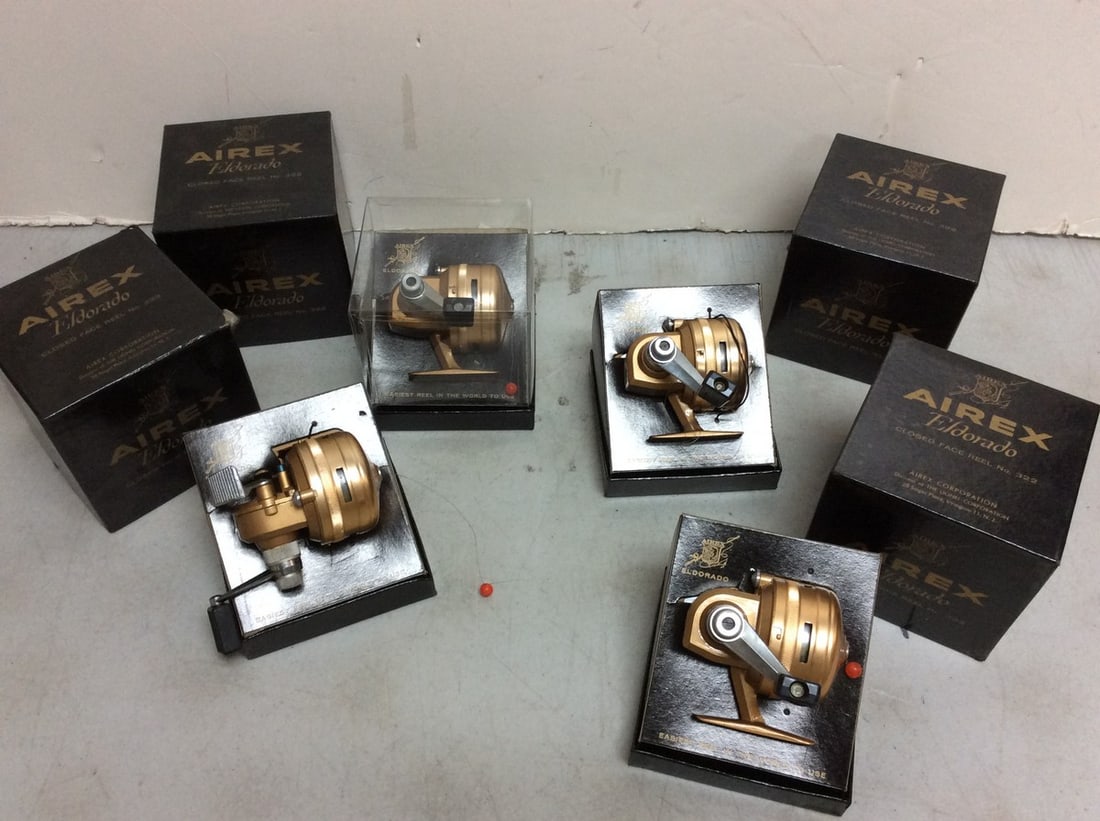 Vintage Airex Eldorada fishing reels: Vintage Airex Eldorada fishing reels