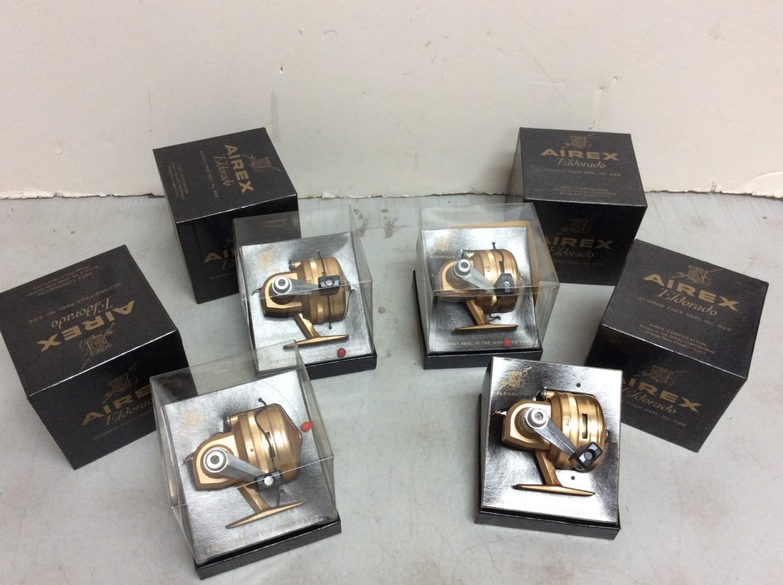 Vintage Airex Eldorada fishing reels: Vintage Airex Eldorada fishing reels