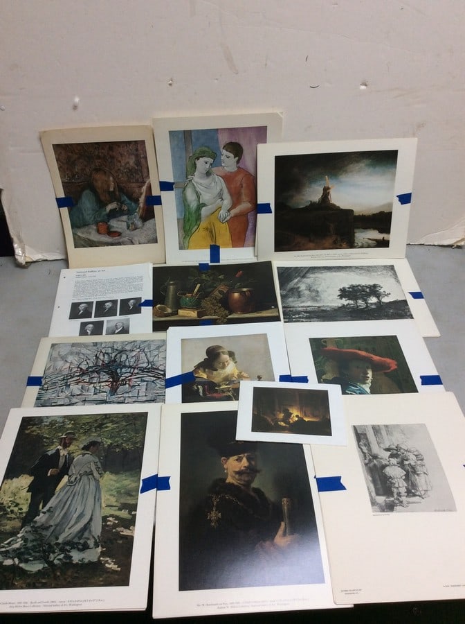 Various artwork prints in various sizes(largest 11in.x14in.) (1 of 1)