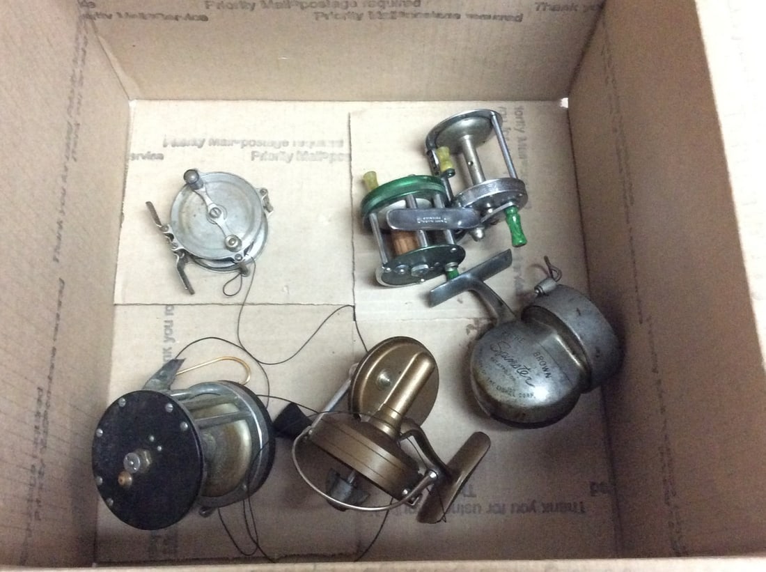 Vintage fishing reels: Vintage fishing reels