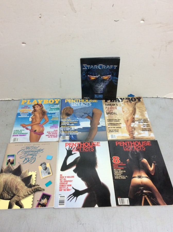 Various magazines(Penthouse, Playboy, Starcraft, and more) (1 of 1)