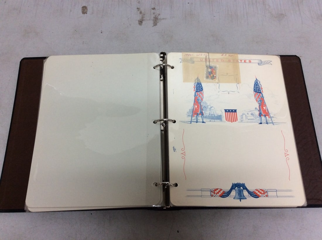 Vintage UN stamp album(1960-1962) (1 of 1)