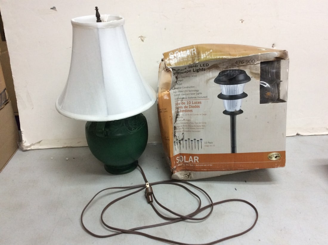 10-pack solar LED lights and decorative lamp(19in.tall) (1 of 1)