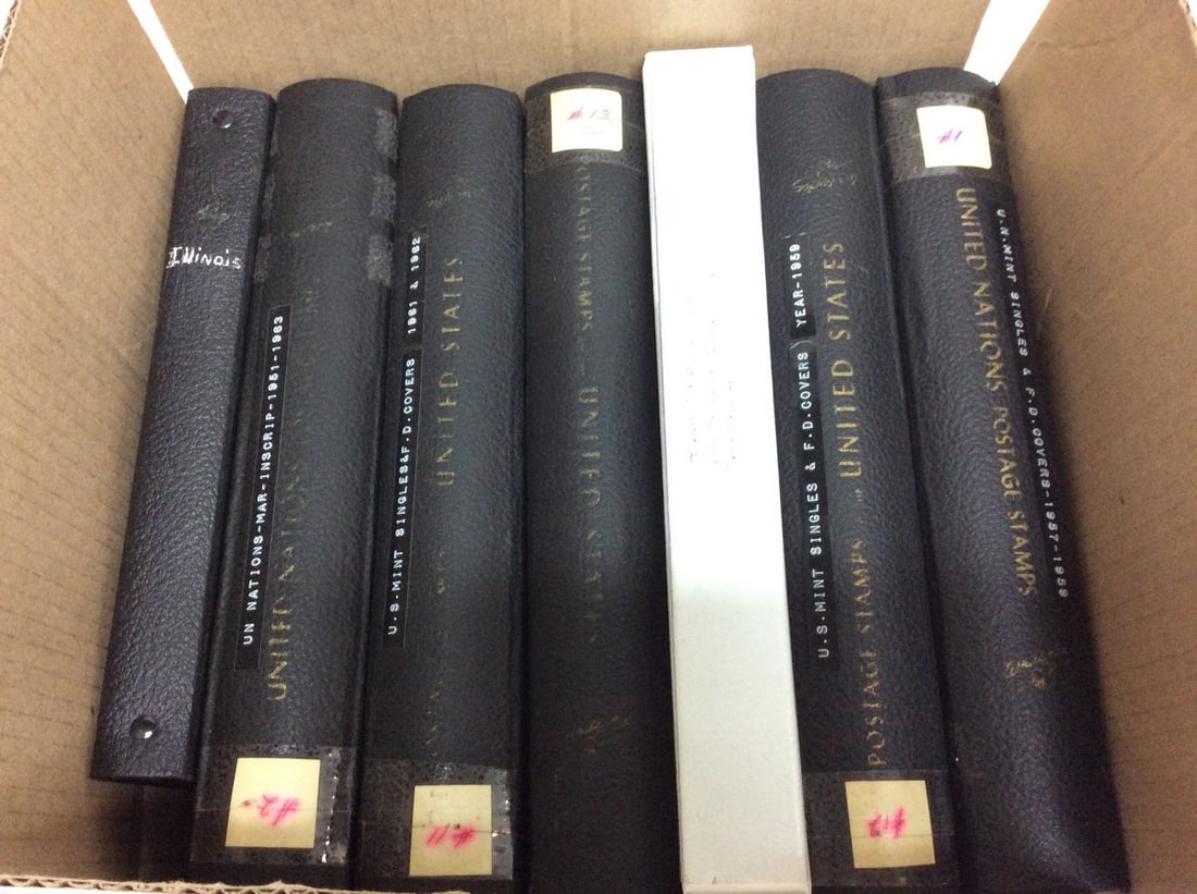 Vintage First Day Covers collectible stamp books (1 of 1)