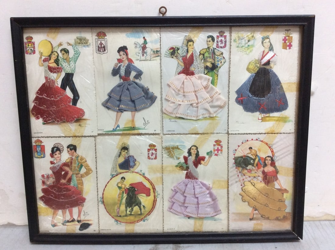 Framed collage(11.75in.x14.75in.): Framed collage(11.75in.x14.75in.)