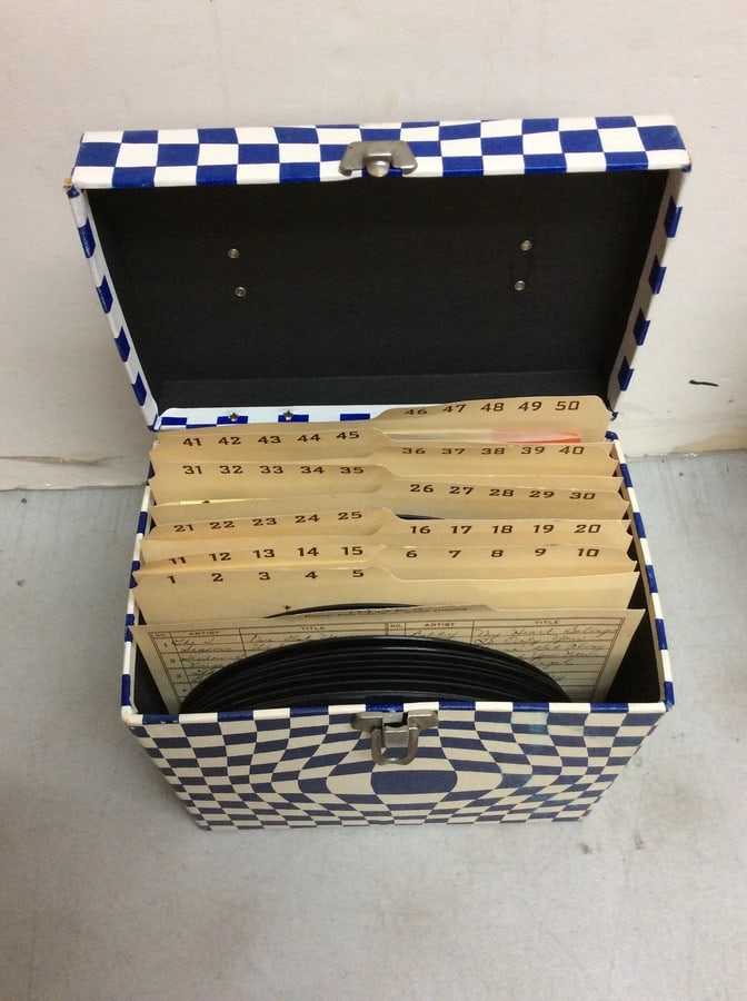 Vintage records in case (1 of 1)