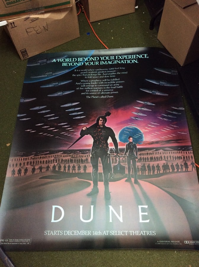 Dune movie poster(40in.x50in.) (1 of 1)