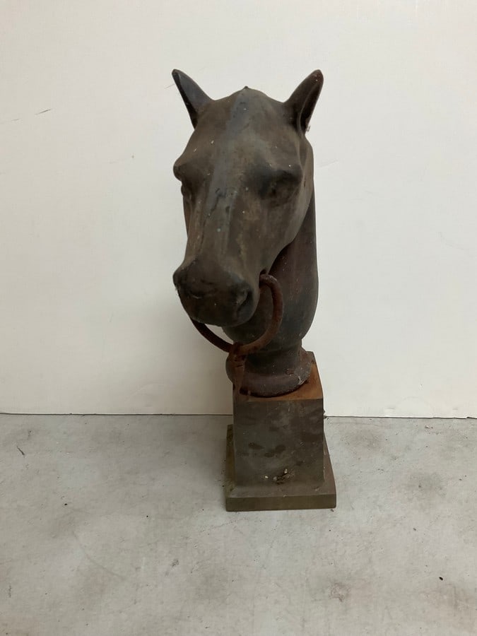 Cast Iron Horse Statue (14.25in) (1 of 1)