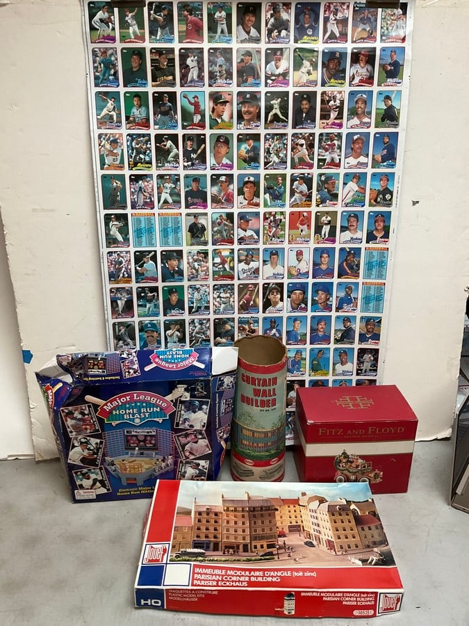 Fitz and Floyd Holiday Musical, Construction HO Kits, MLB Cards Poster (43inx28.5in) and more (1 of 1)