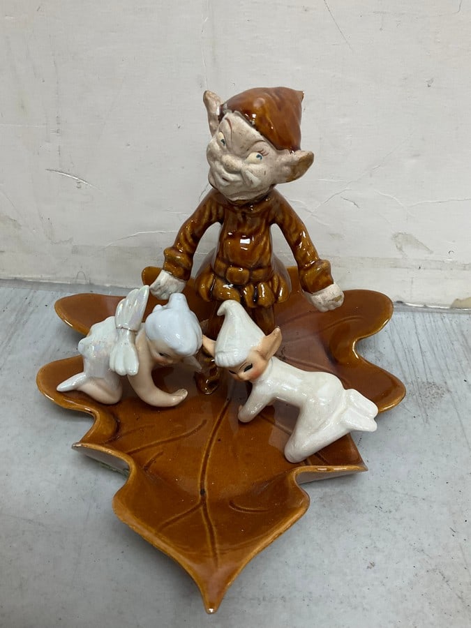 Vintage Elf Ashtray (3.5in.tall): Vintage Elf Ashtray (3.5in.tall)
