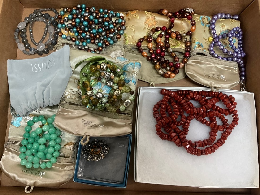Costume jewelry with bags(Honora Collection and more) (1 of 1)