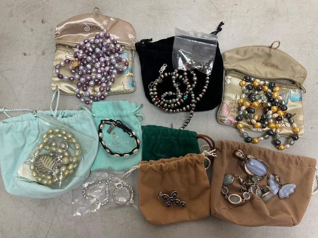 Costume jewelry with bags(Honora Collection and more) (1 of 1)