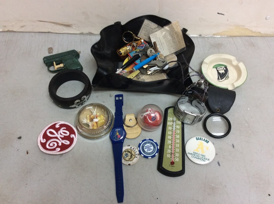 Ash Trays, Plastic Bowl(3in tall 10.5in across), Floral Paperweight and more: Ash Trays, Plastic Bowl(3in tall 10.5in across), Floral Paperweight and more