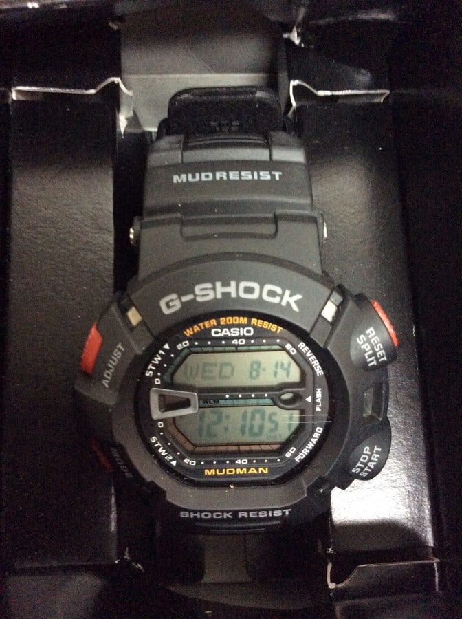 Casio GShock, G9000, Mud Man Aiakm W/R zoom in box: Casio GShock, G9000, Mud Man Aiakm W/R zoom in box