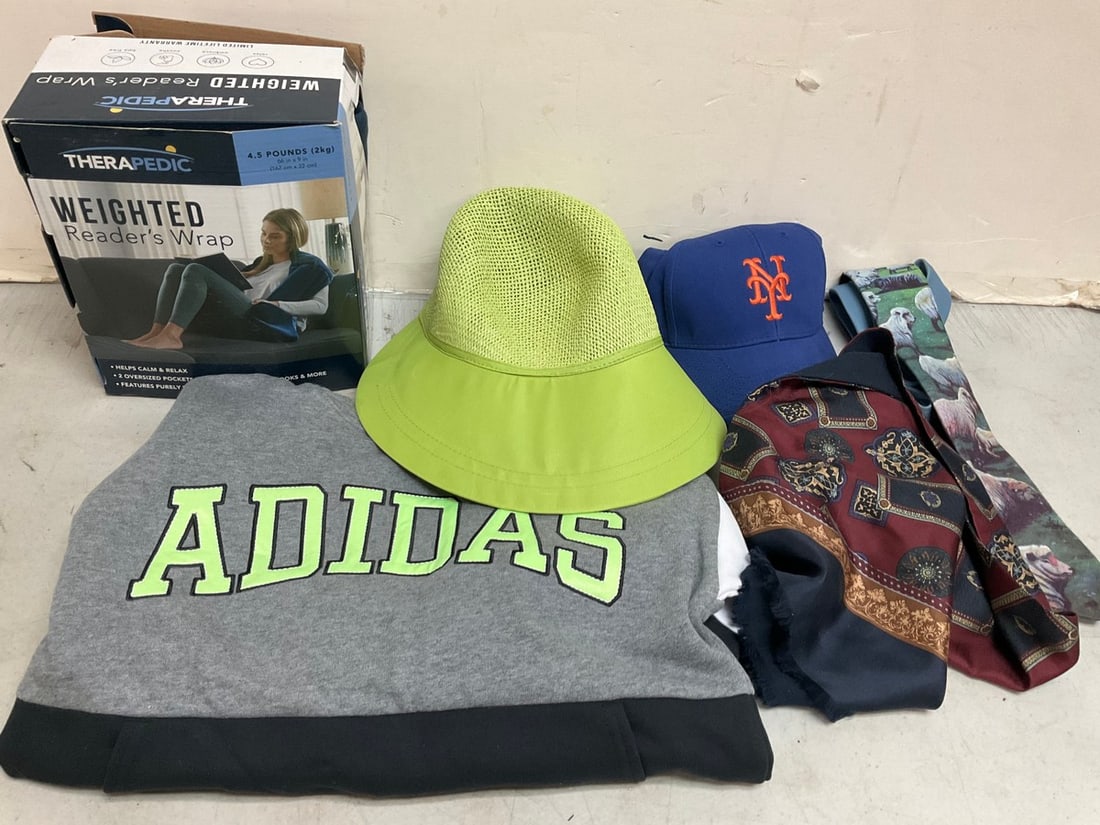 Weighted Readers Wrap, Hats, Adidas Sweater and more: Weighted Readers Wrap, Hats, Adidas Sweater and more