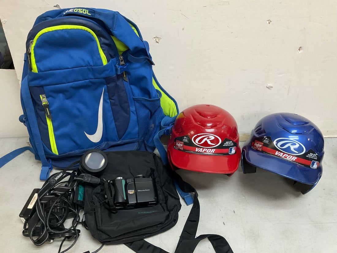 Nikon Coolpix 4500 4.0 Mega Pixels Camera, Rawlings Helmets, Nike Backpack and more (1 of 1)