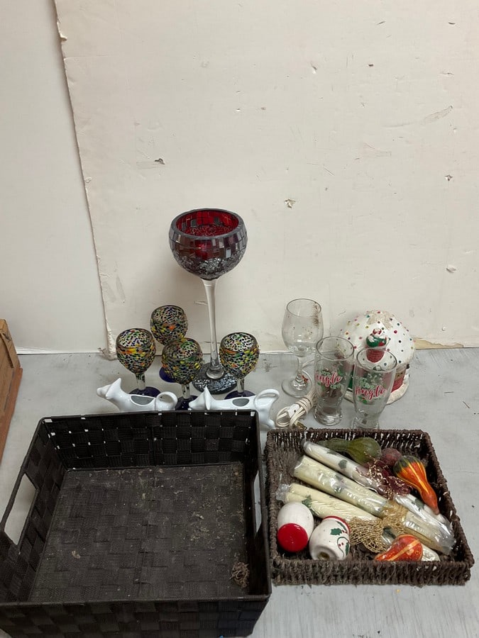 Decortive cups, Light up Christmas decor, and more (tallest 15.25in) (1 of 1)