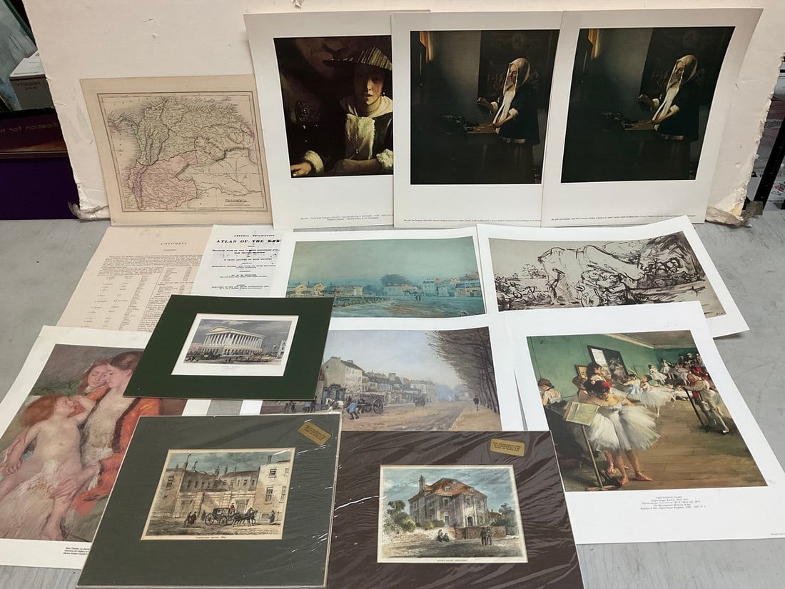 Atlas of the Earth map, Widener Collection prints, and more(various sizes) (1 of 1)