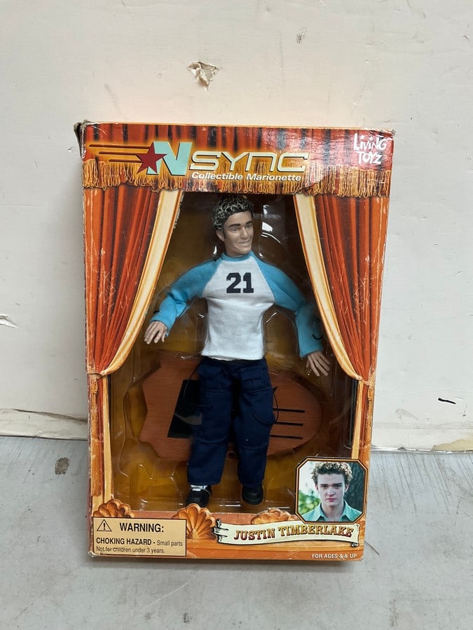 Nsync Justin Timberlake marioinette (1 of 1)