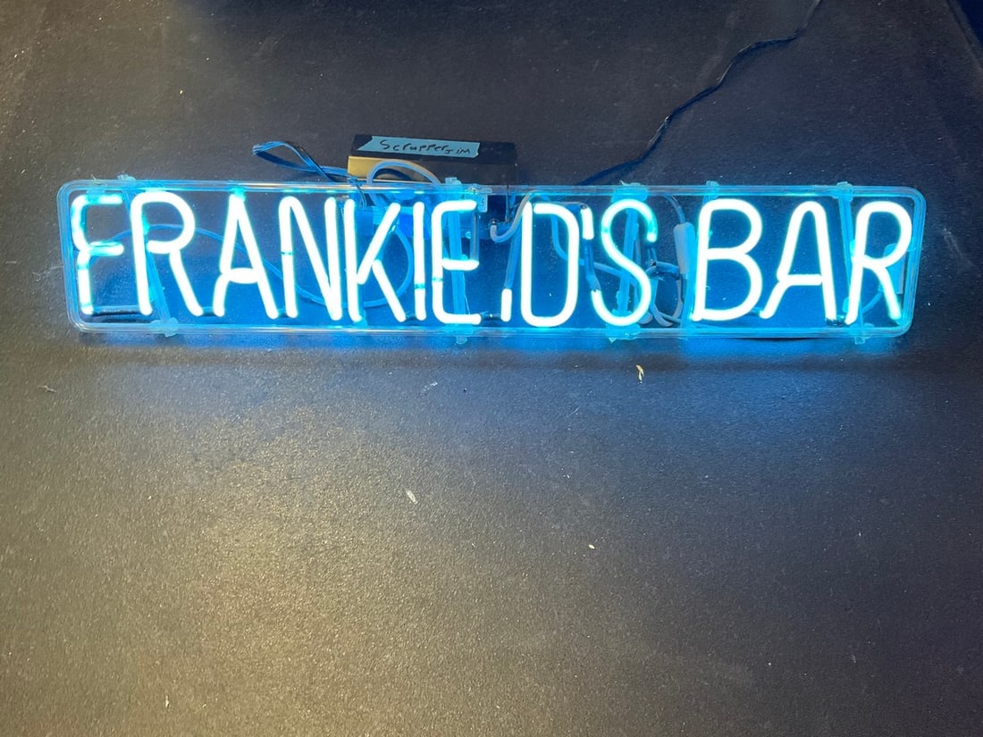 Frankie D's Bar LED Light up Sign(36.5inx6.5in) (1 of 1)