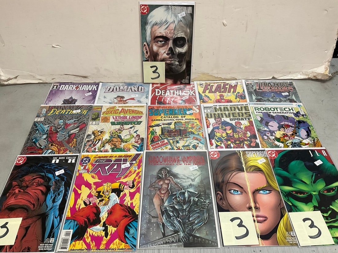 Various comics(Flash, Deathlok, The Ray, and more): Various comics(Flash, Deathlok, The Ray, and more)