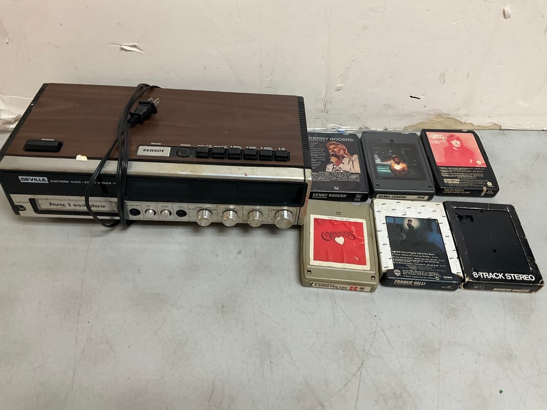 Seville Stero 8 track player (1 of 1)