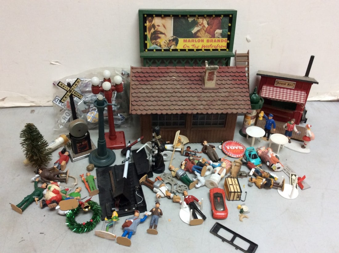 Vintage Building Models/Parts (9in tall) (1 of 1)