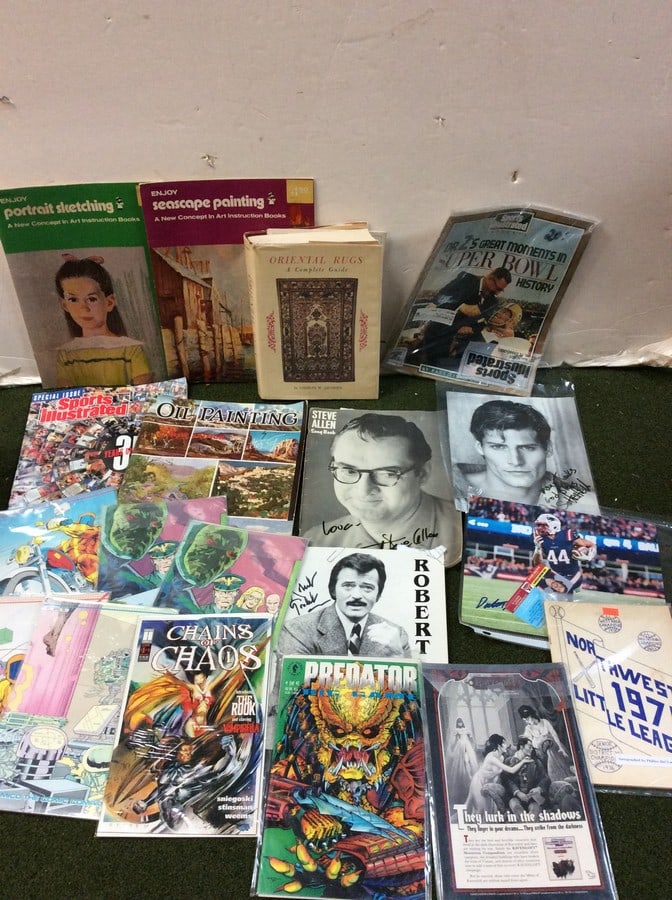 Various comic books, magazines, and more (1 of 1)
