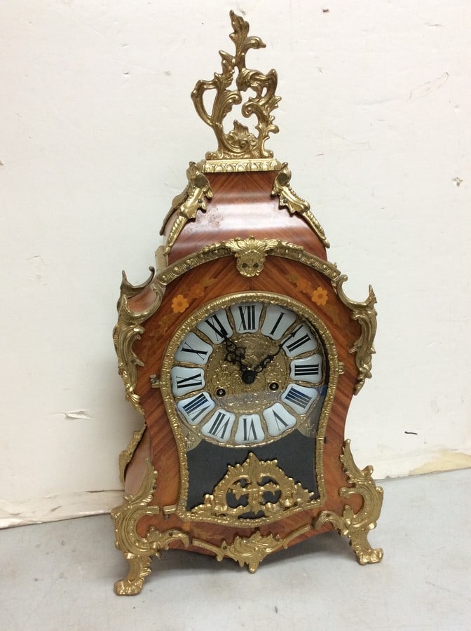Antique MANTEL Table Clock (23in Tall) (1 of 1)