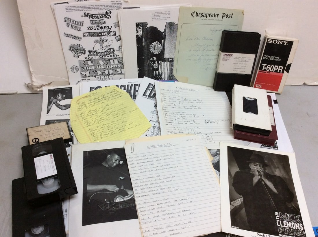 Clarence Clemons VHS Tapes, Original Songs, and more (1 of 1)