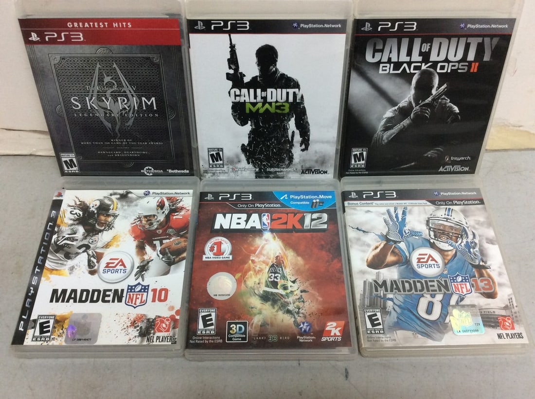 PS3 games(Madden, Call of Duty, Skyrim, and more) (1 of 1)