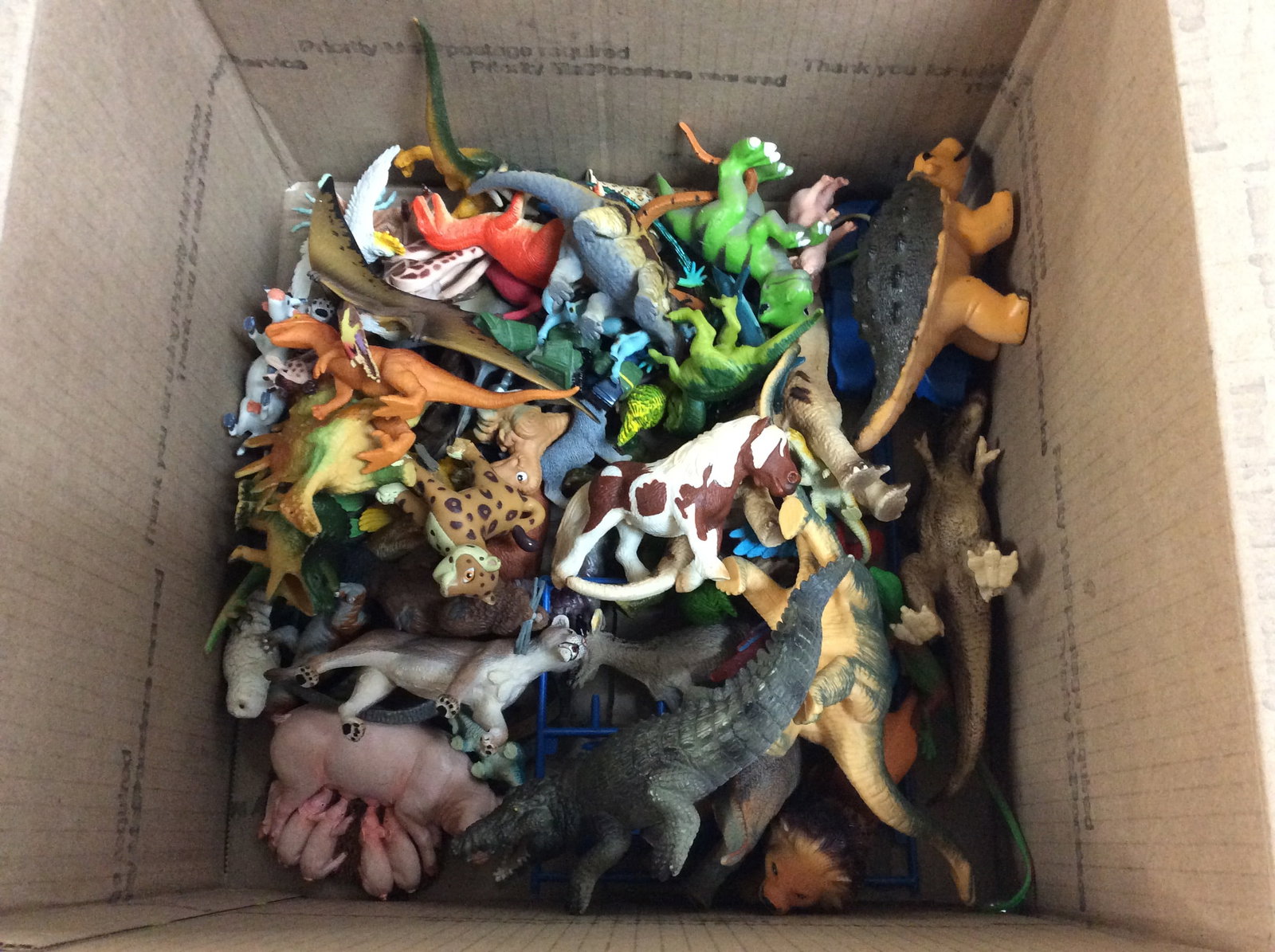 Various animal toys: Various animal toys