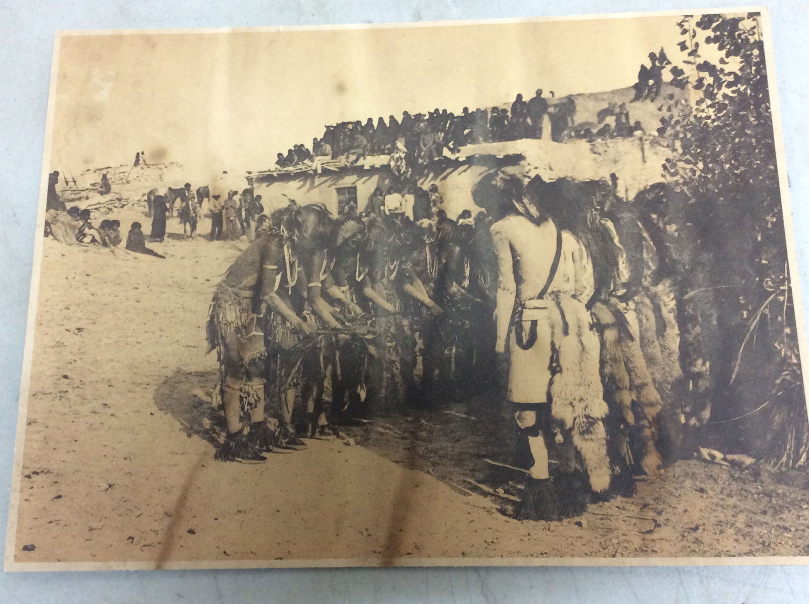 Vintage Edward Curtis Native American Indian photographic print(11.75in.x15.75in.) (1 of 1)