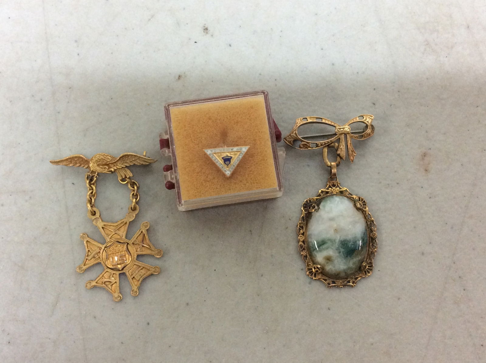 1938 U.S. Army aux medal bell telephone and more (1 of 1)