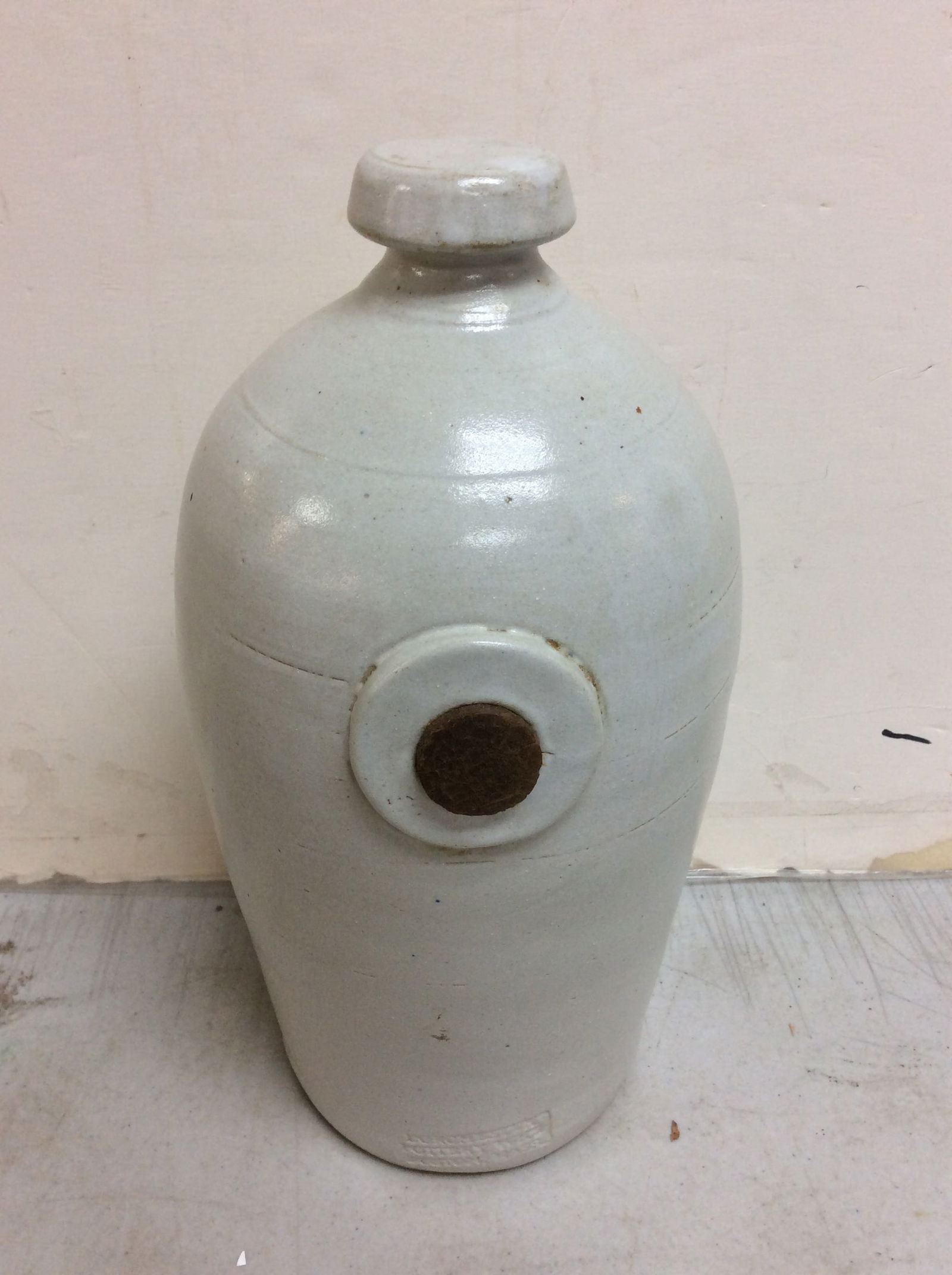 Antique Dorchester pottery foot stoneware warmer(11.5in.tall) (1 of 1)