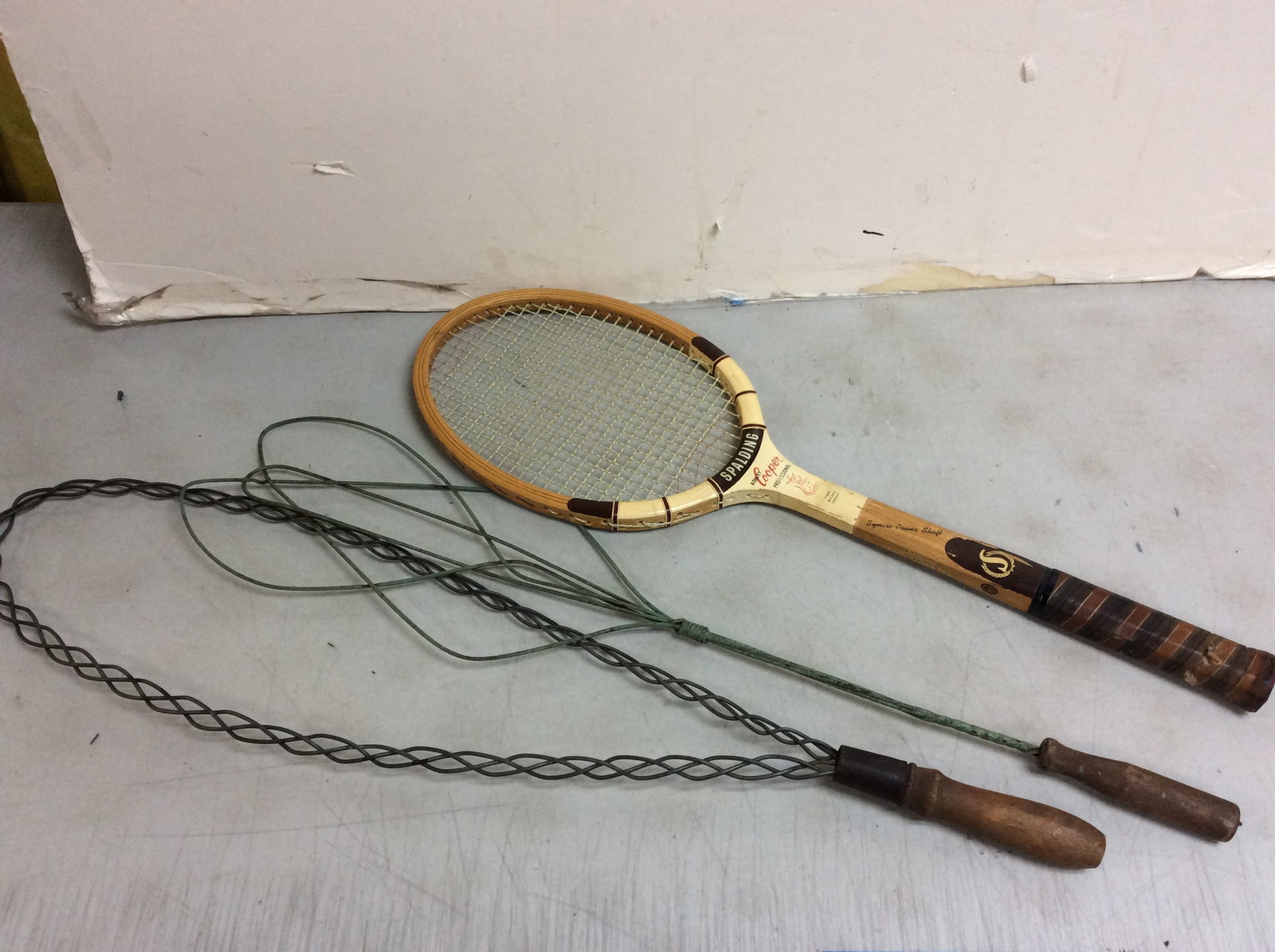 Vintage rackets(Spalding and more-longest 35.25in.): Vintage rackets(Spalding and more-longest 35.25in.)