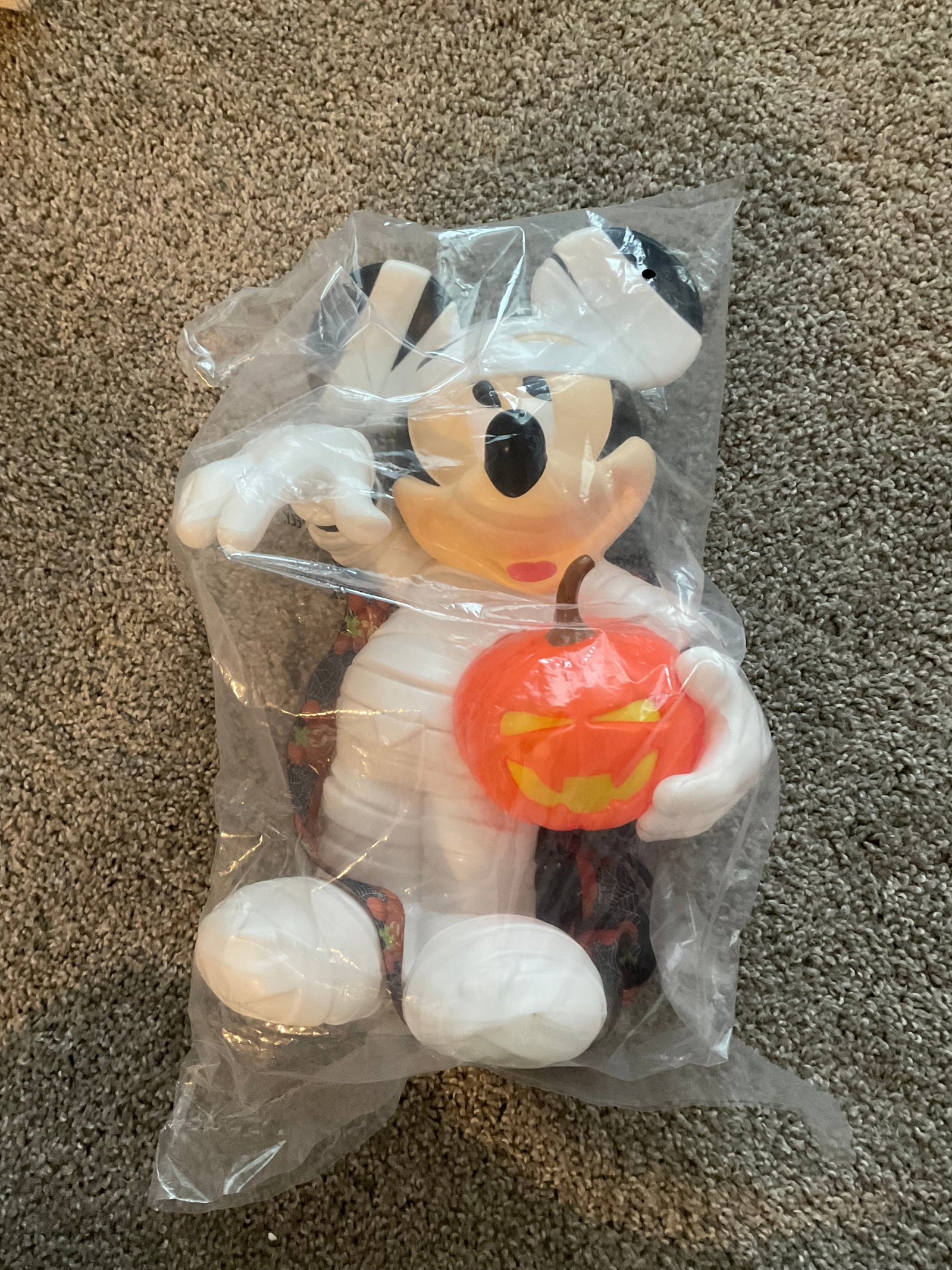 Disney Mummy Mickey popcorn bucket new still in bag: Disney Mummy Mickey popcorn bucket new still in bag