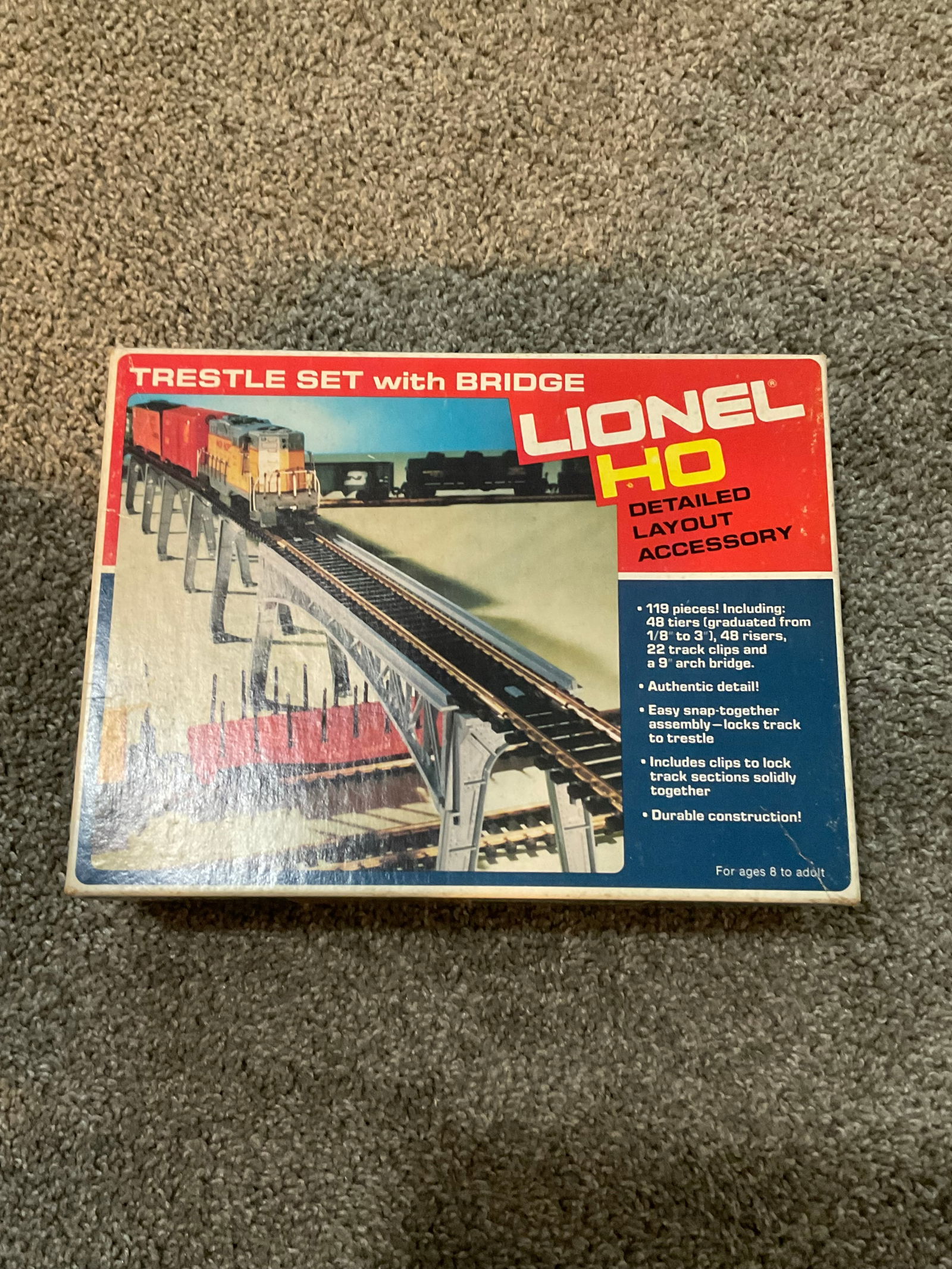 Lionel HO Trestle set with brudge Ho scale never opened (1 of 1)