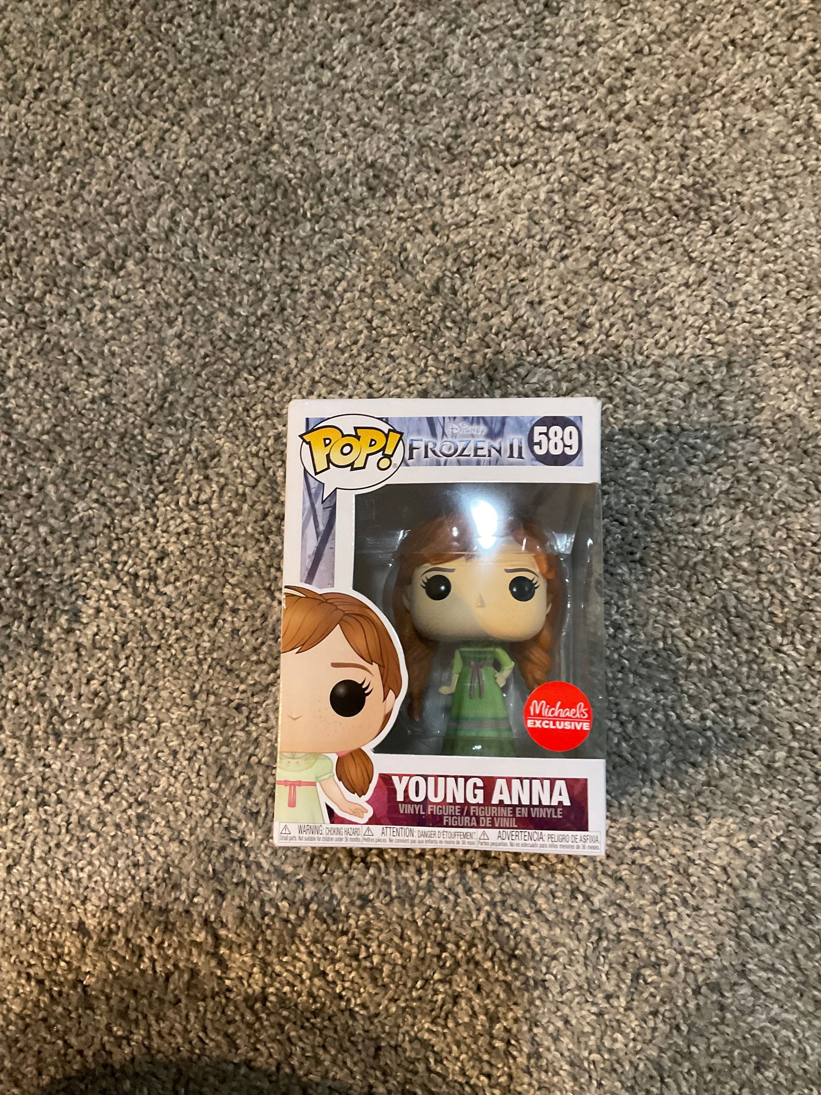 Funko Pop Disney's Frozen 2 Young Anna Brand new in Box (1 of 1)