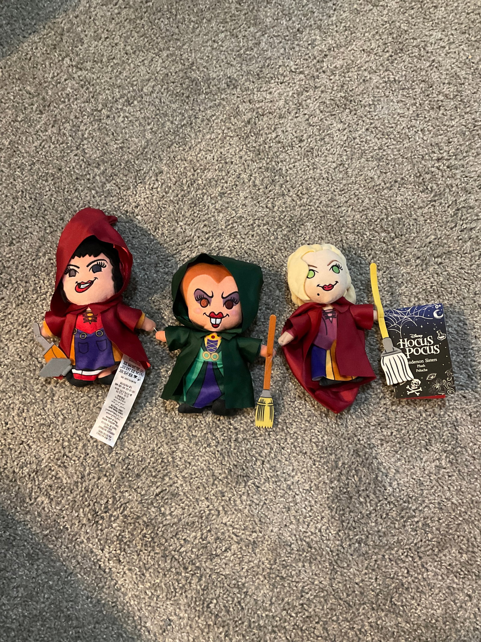 Disney Hocus Pocus Sanderson Sister's Plush brand new: Disney Hocus Pocus Sanderson Sister's Plush brand new
