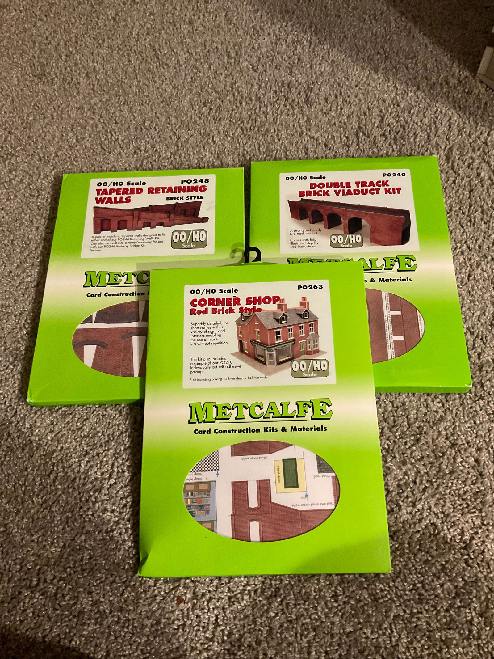 lot of three metcalfe ho scale buildings never built (1 of 1)