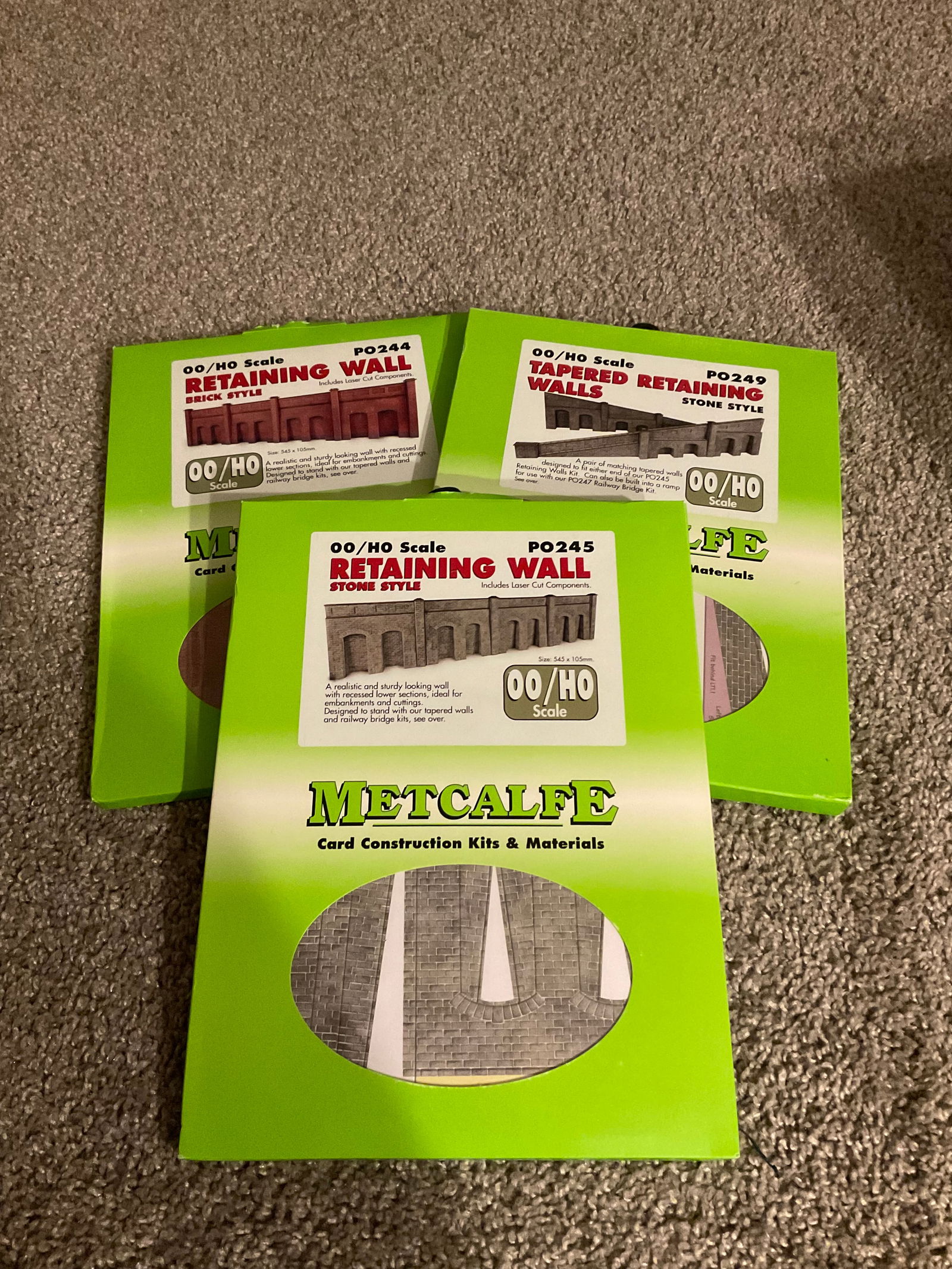 lot of three metcalfe ho scale buildings never built (1 of 1)