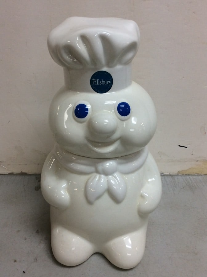 Pillsbury ceramic cookie jar(13in.tall) (1 of 1)