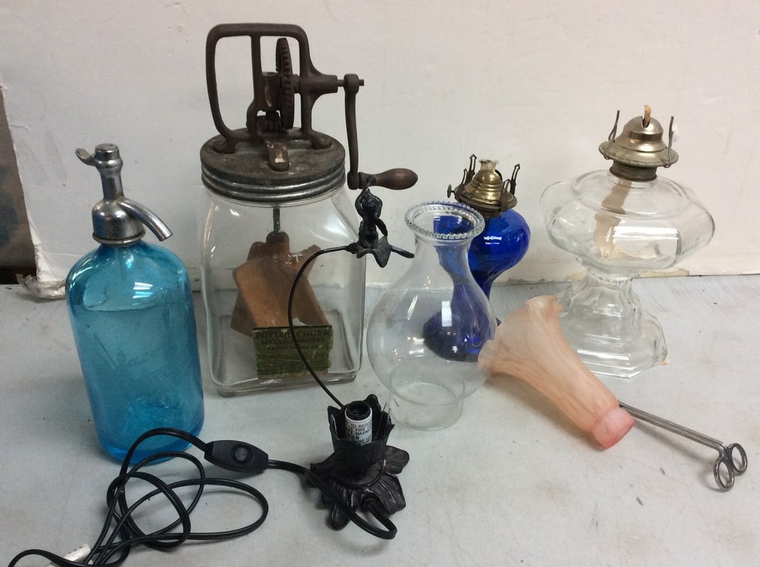 Vintage Fixtures and more (Tallest - 14in) (1 of 1)