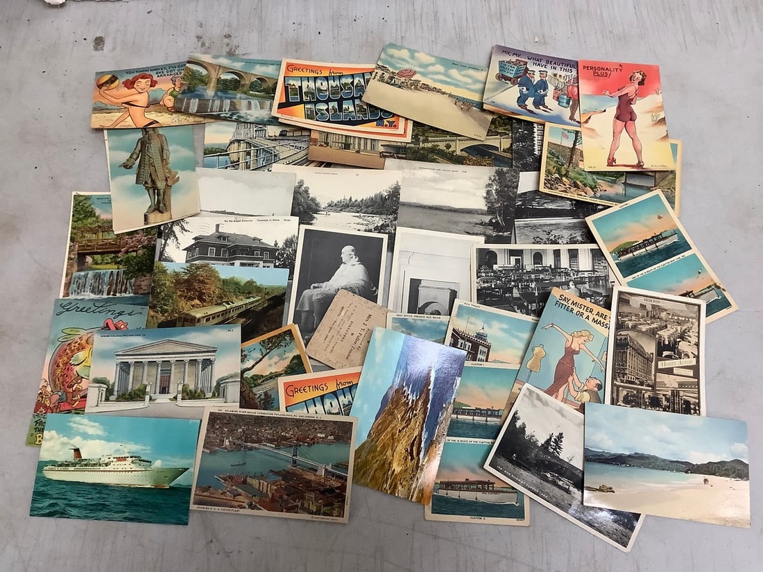 Vintage postcards: Vintage postcards