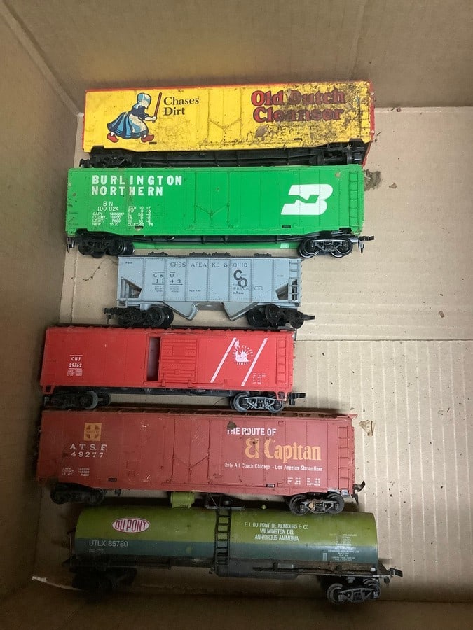 Vintage Train Models (1 of 1)