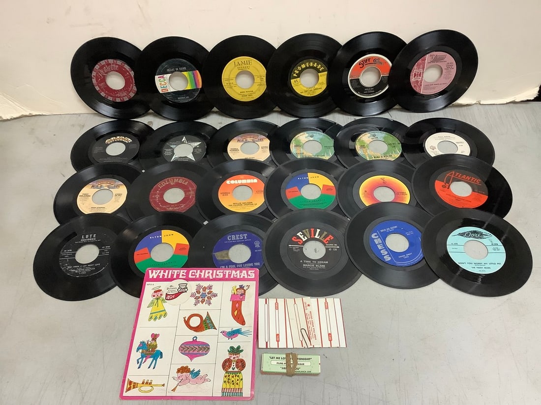Vintage 45's(The Teddy Bears, Ian Gomm, and more-about 30 total): Vintage 45's(The Teddy Bears, Ian Gomm, and more-about 30 total)