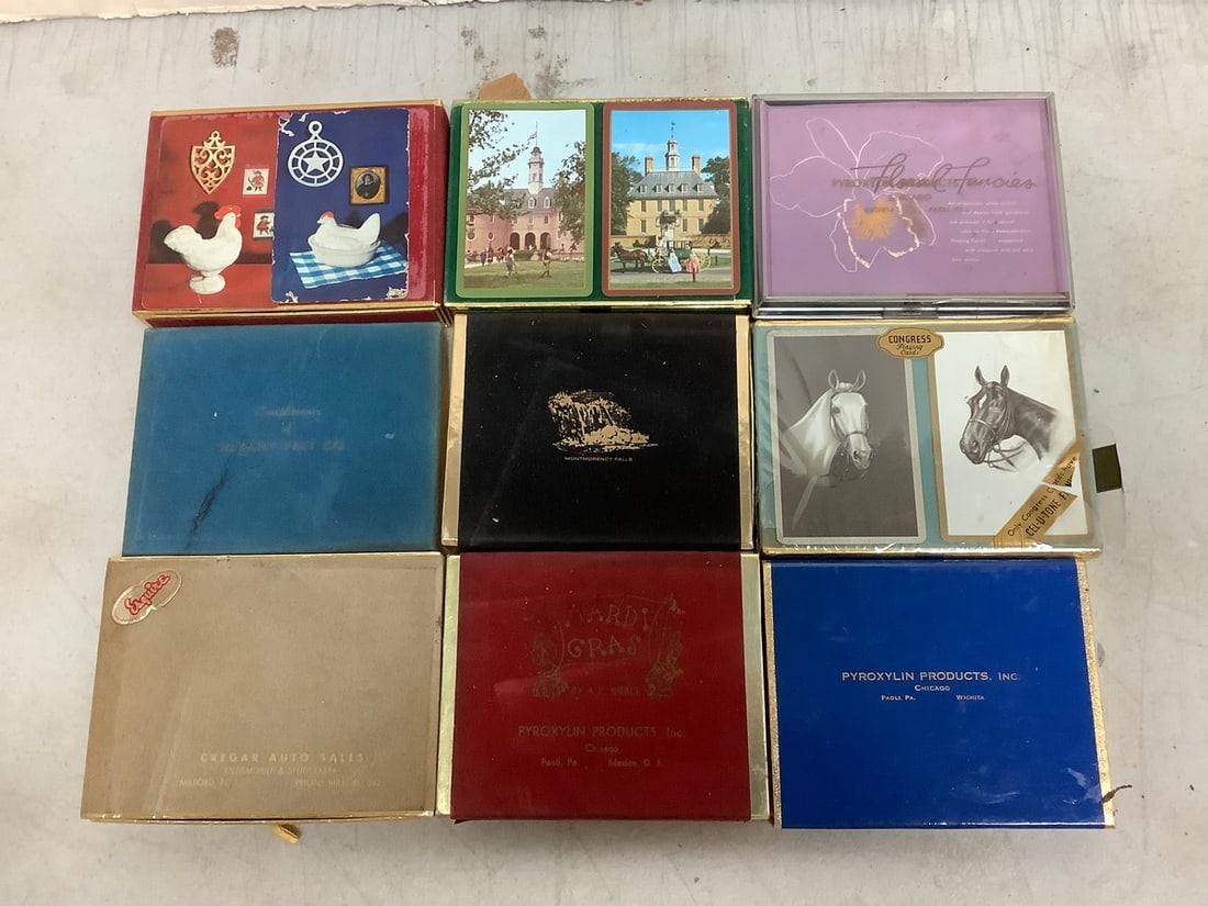 Vintage playing cards(some sealed): Vintage playing cards(some sealed)