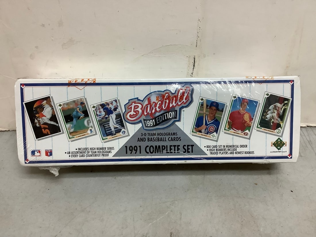 1991 Upper deck baseball cards(sealed) (1 of 1)