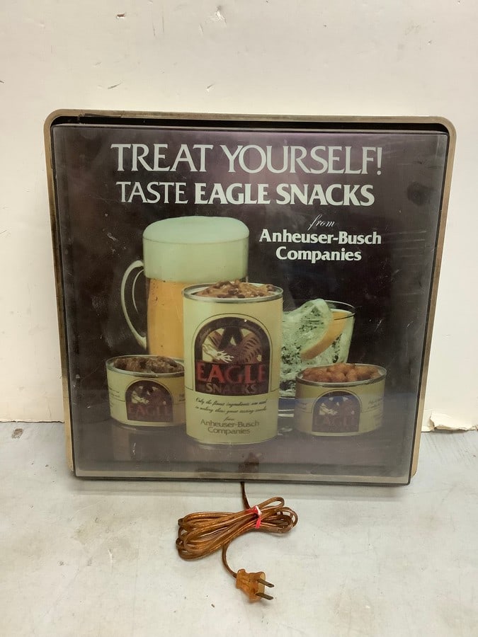 1970's Anheuser-Busch Companies light up wall decor(16in.x16in.x5in.) (1 of 1)